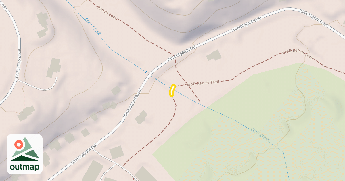 Map of Crail Ranch Trail