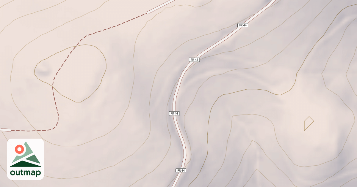 Map of CAVANAH DEEP