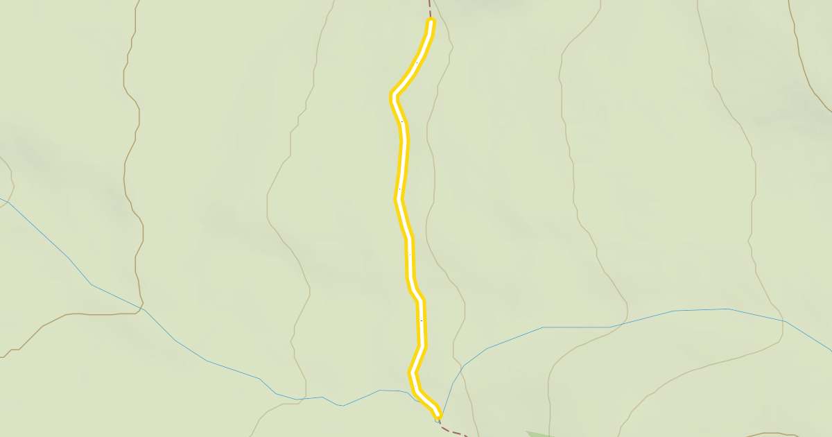Map preview of Middle Fork Trail
