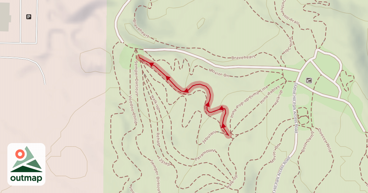 Map of Flying Squirrel