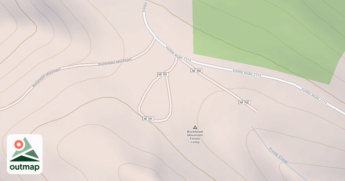 Map of BUCKHEAD CAMP