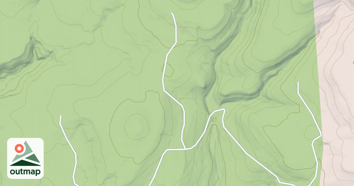 Map of DRY MOUND