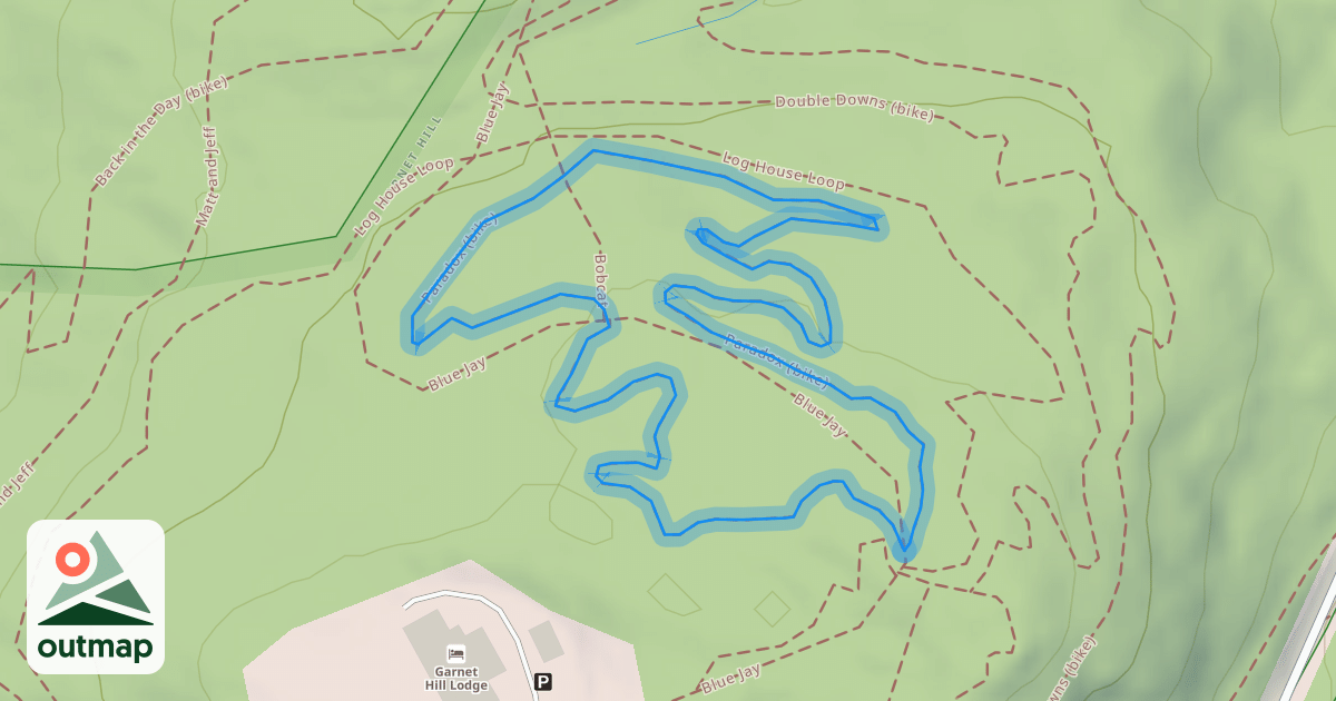 Map of Paradox (bike)