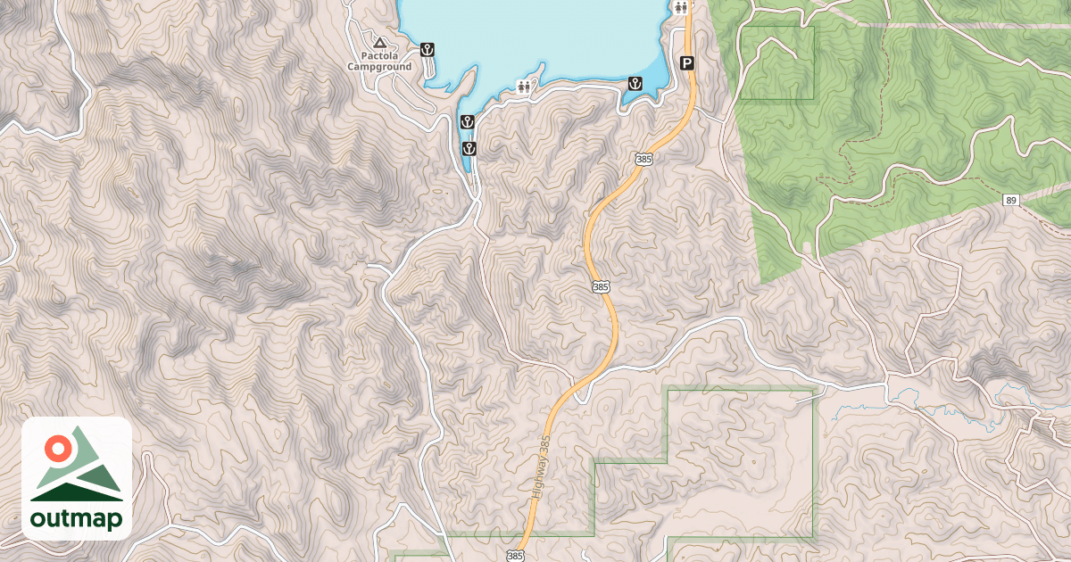 Map of CUSTER GULCH