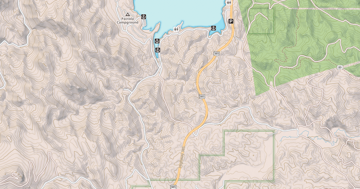 Map preview of CUSTER GULCH