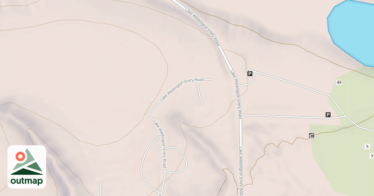 Map of WEDINGTON SUMMER CABIN ENTRANC