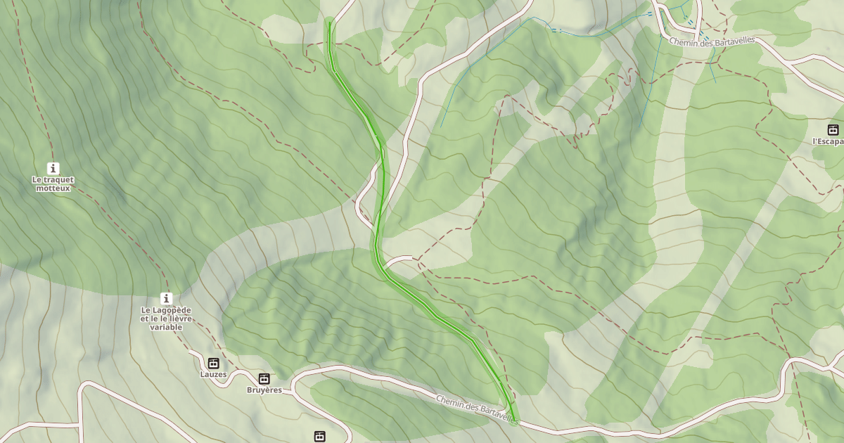Map preview of Liaison La Balme