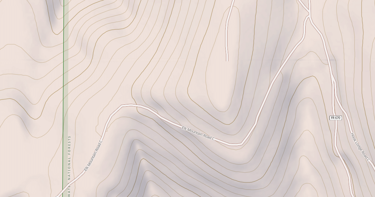 Map preview of ELK MOUNTAIN C