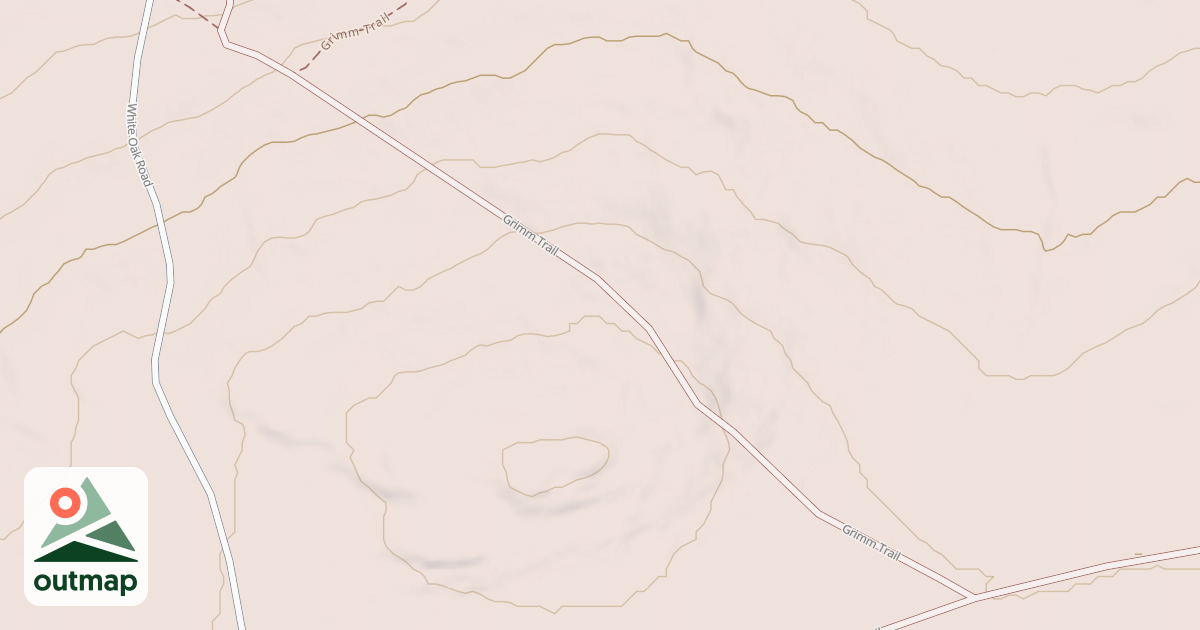 Map of Haldeman & Greenland Tracts - Snowmobile Trails