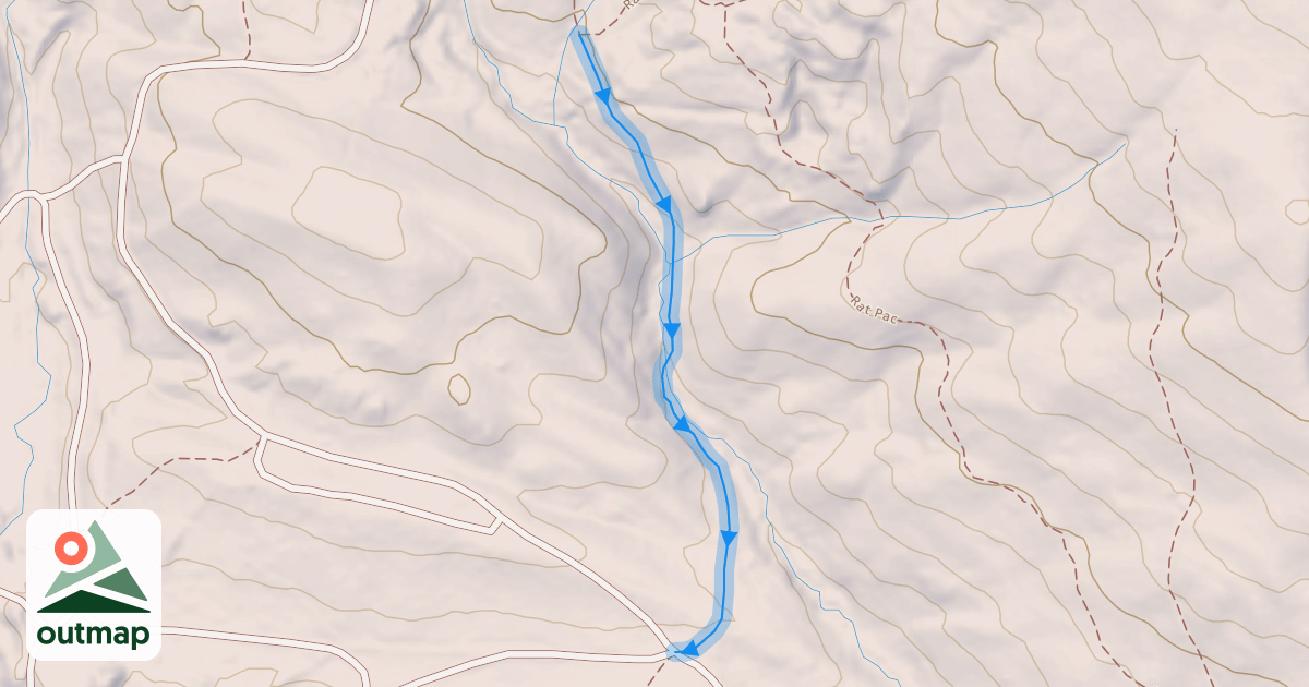 Map of Lower Rat Pac