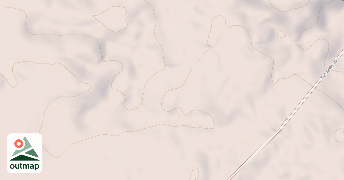 Map of Fort Ripley Trails