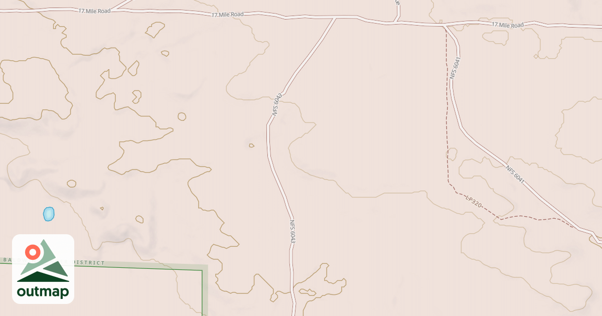 Map of 6043