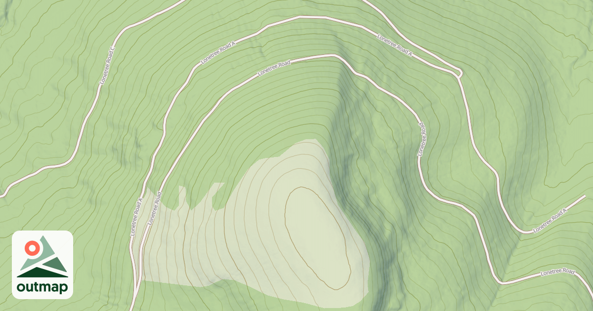 Map of LONETREE A