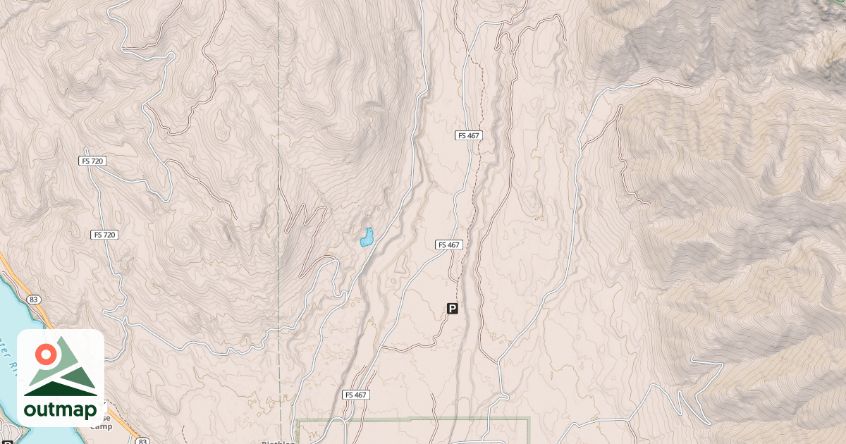 Map of EAST MORRELL