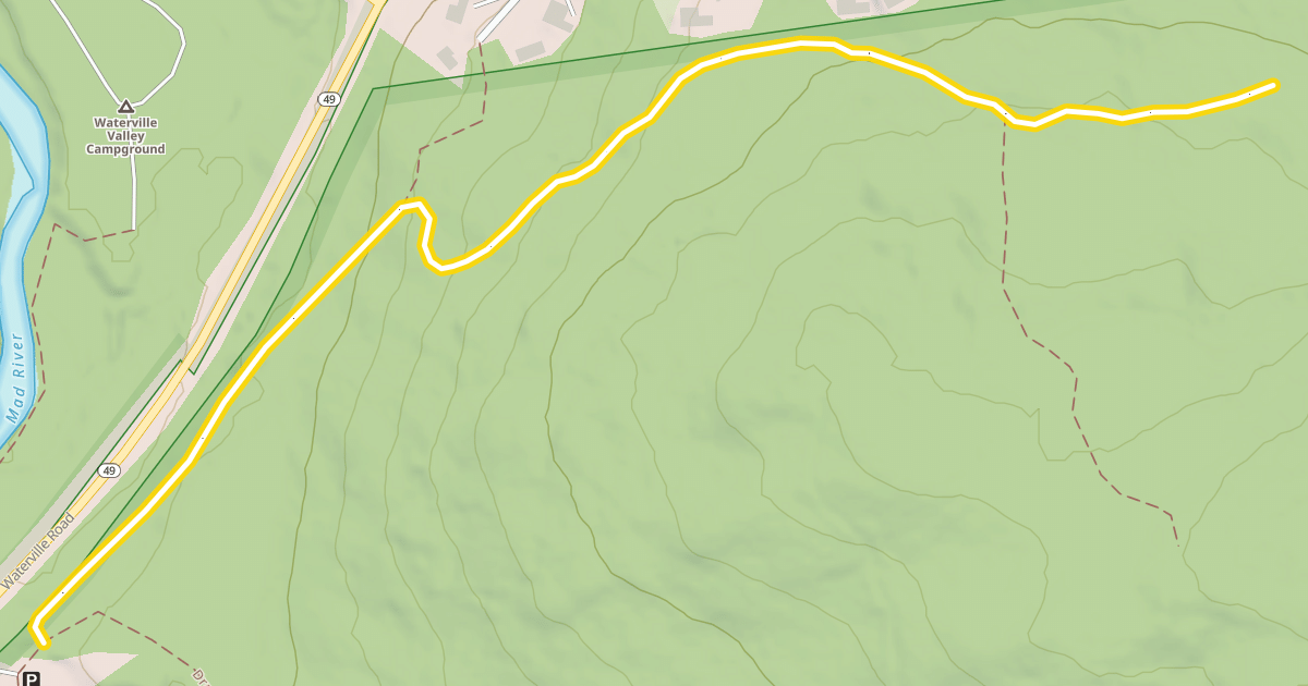 Map preview of Jennings Peak