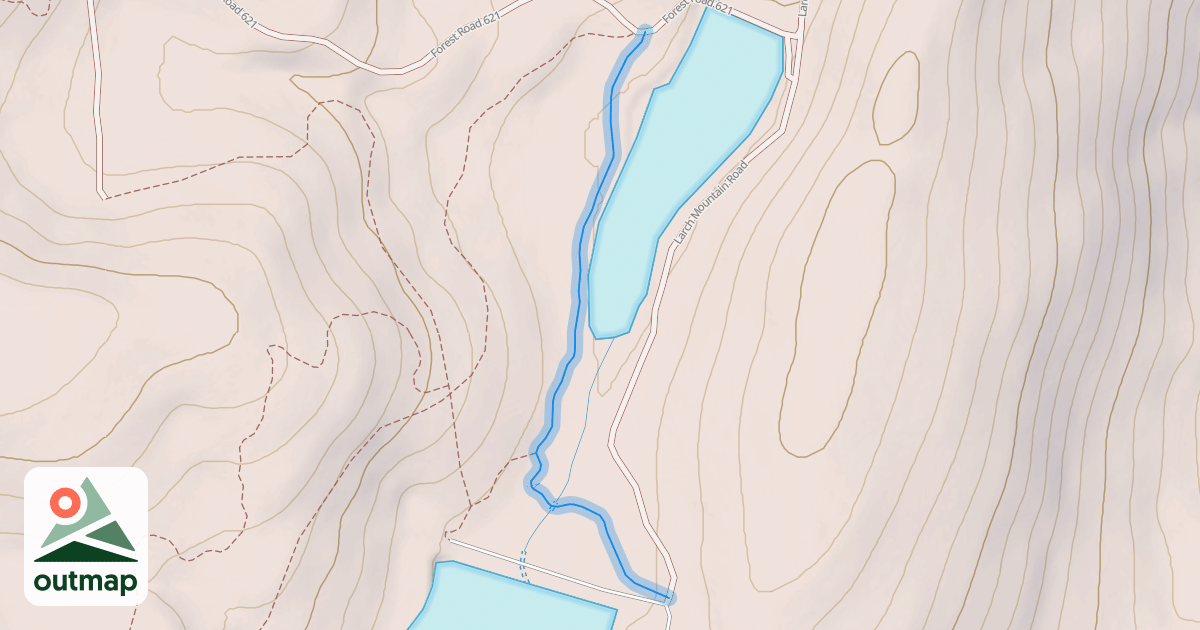 Map of Green Point Connector Trail