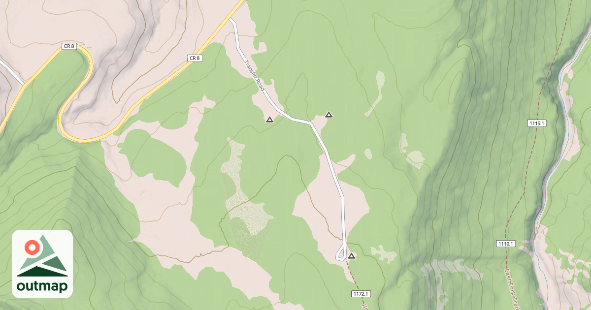 Map of TRANSFER
