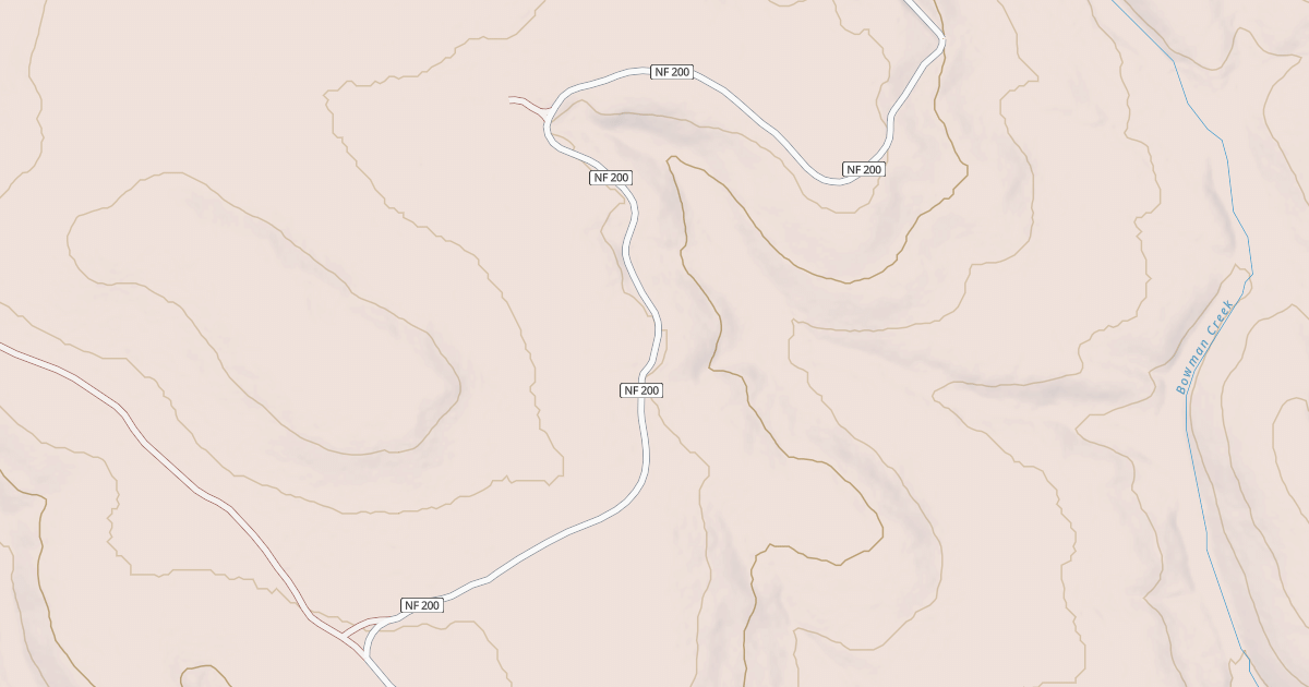 Map preview of USFS Motor Vehicle Use Map Roads {2C36E2A7-93DE-41D7-A9D6-E827A299F76E}