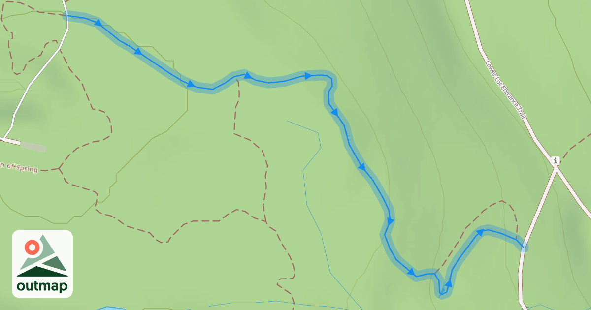 Map of Upper Springboard
