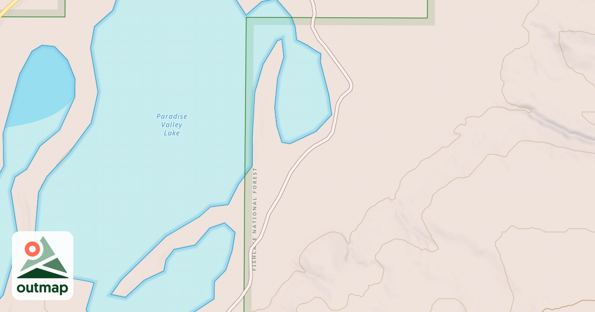 Map of 41543