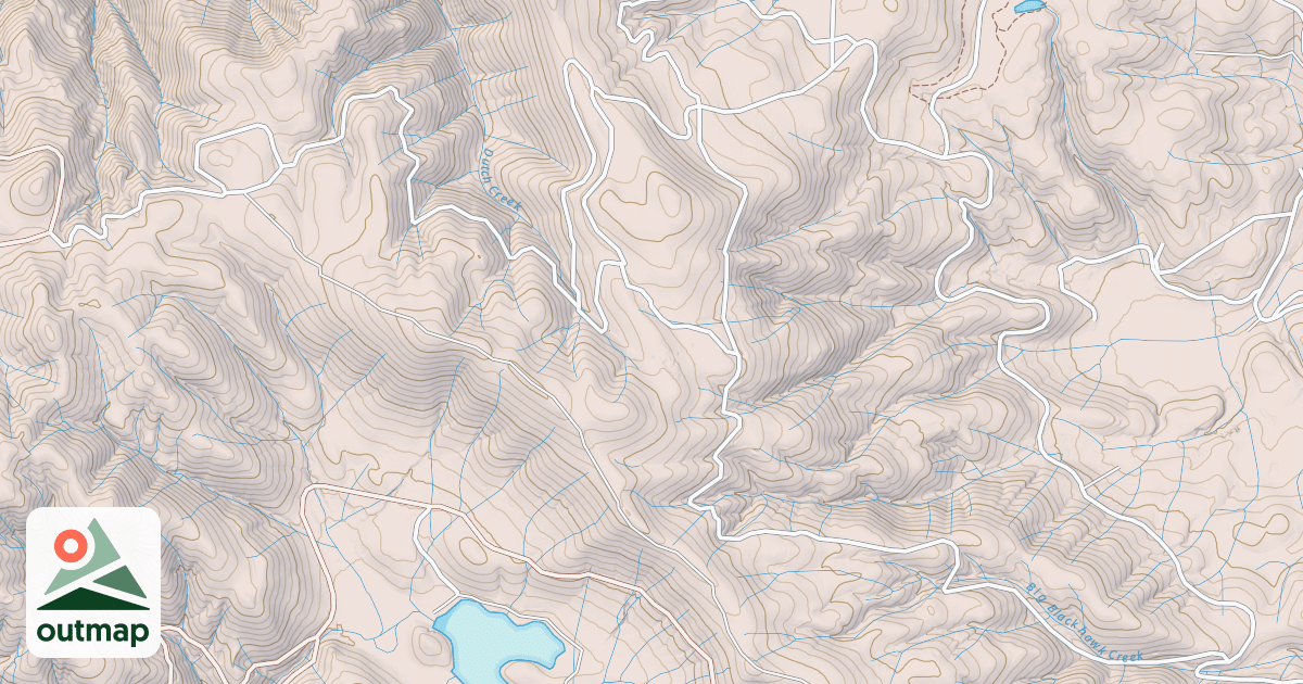 Map of BLACKHAWK