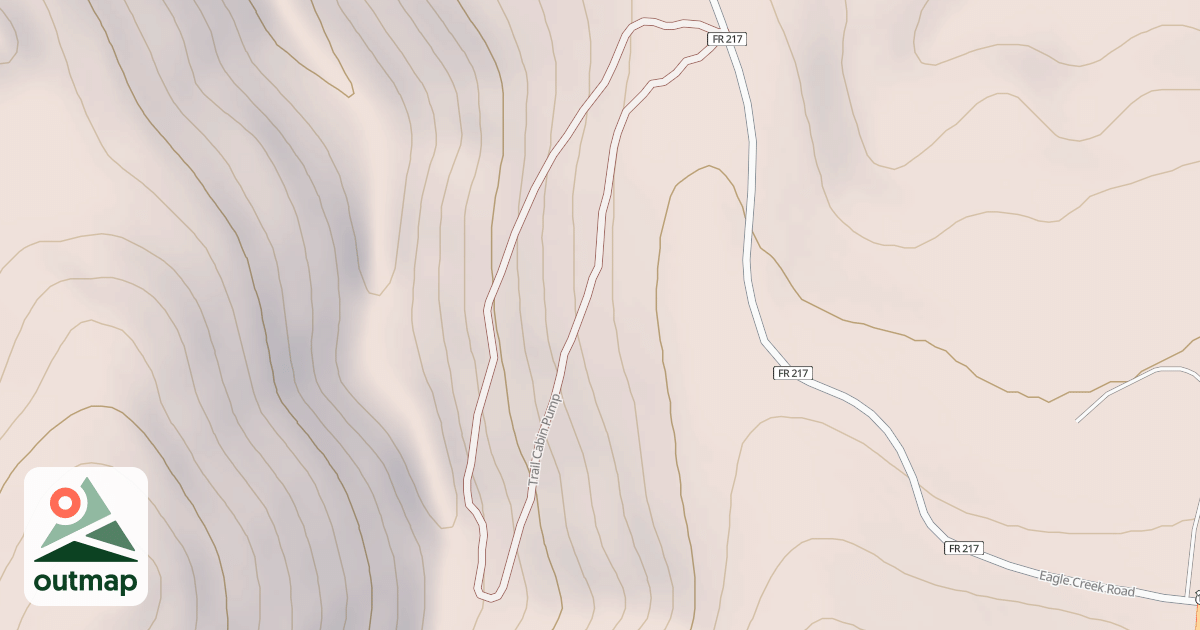 Map of TRAIL CABIN PUMP