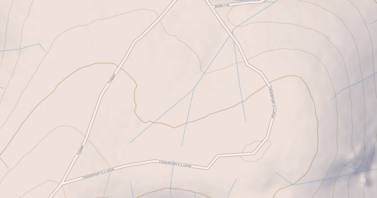 Map preview of Bend