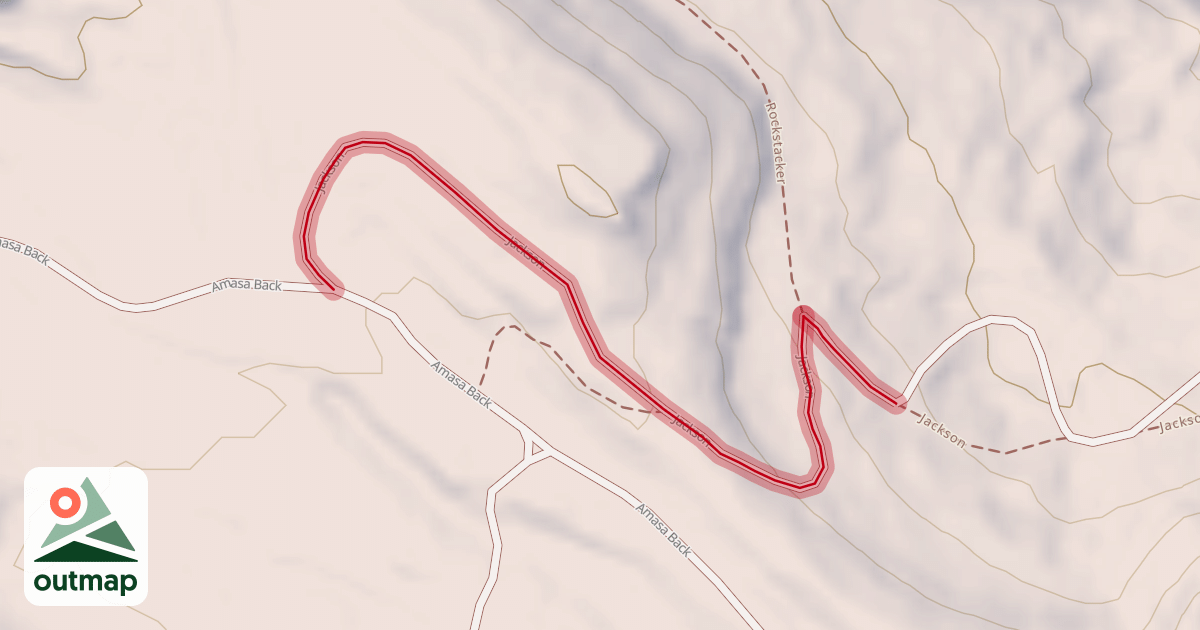 Map of Jackson
