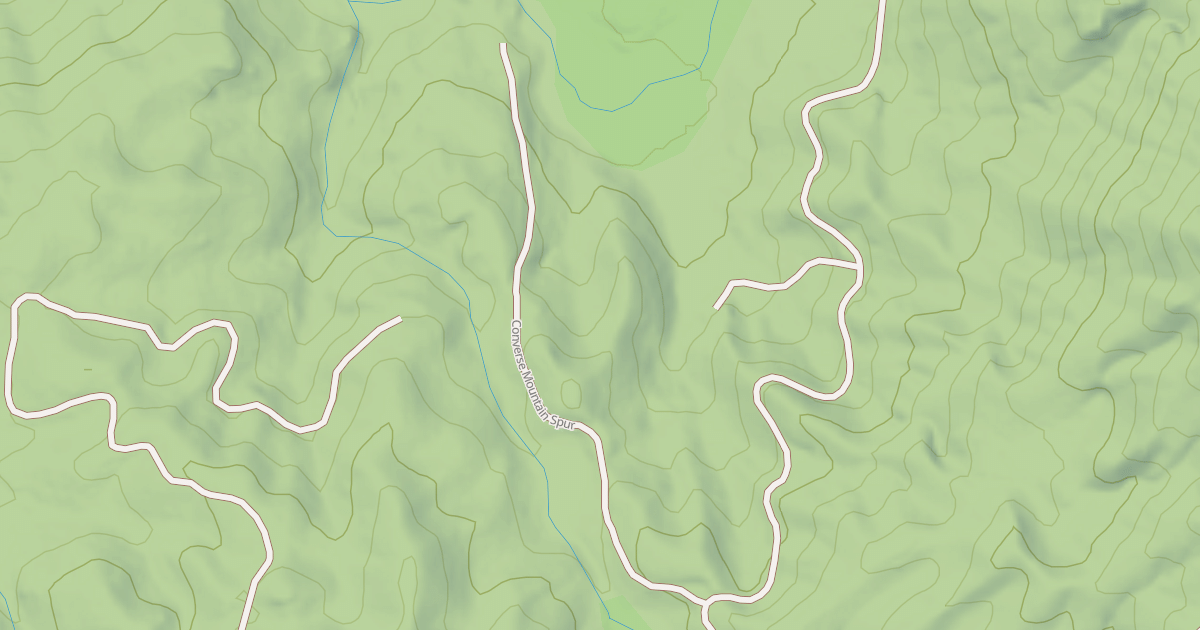 Map preview of CONVERSE MTN.