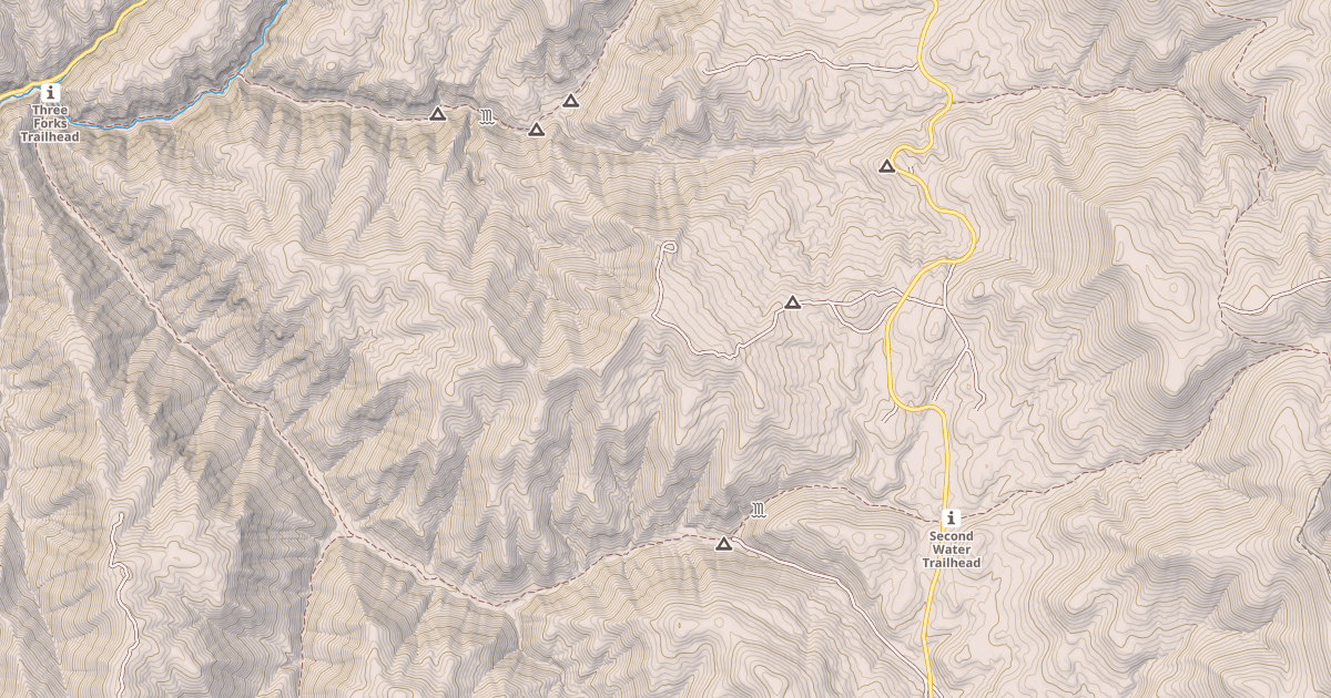 Map preview of COTTONWOOD SECOND WATER