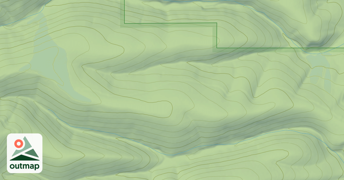 Map of BOW CREEK