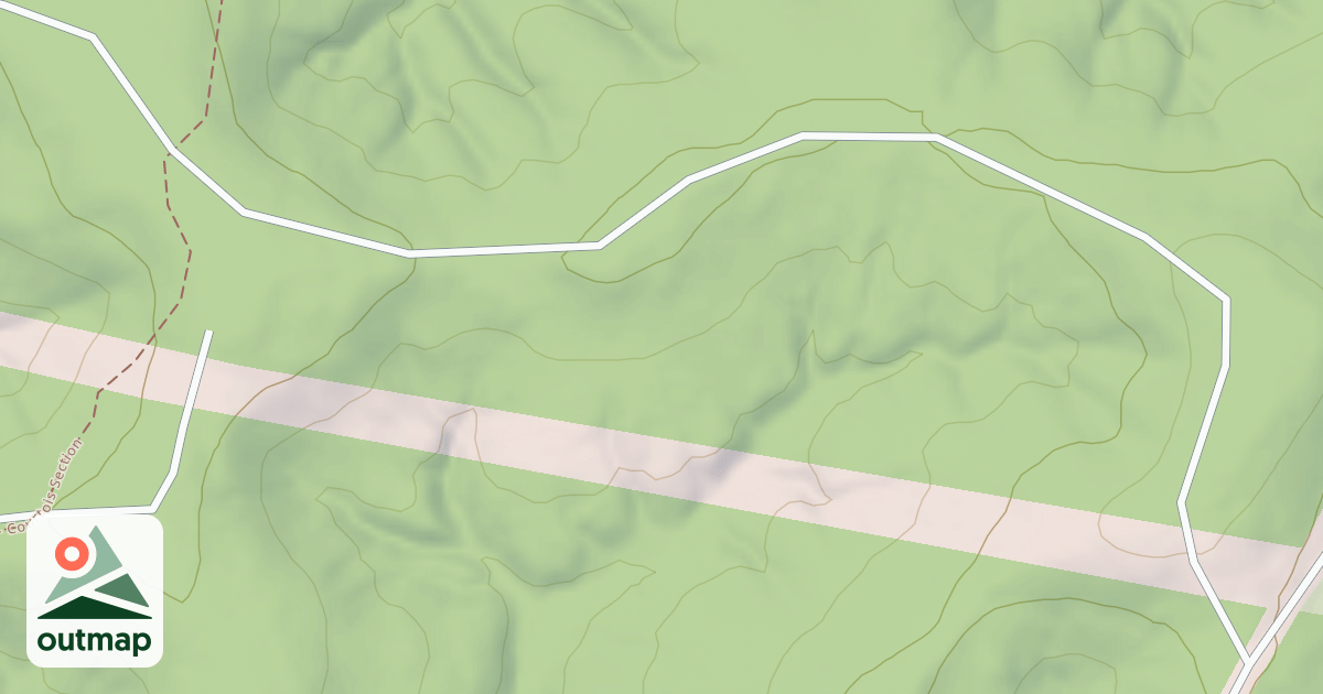 Map of CEDAR RIDGE