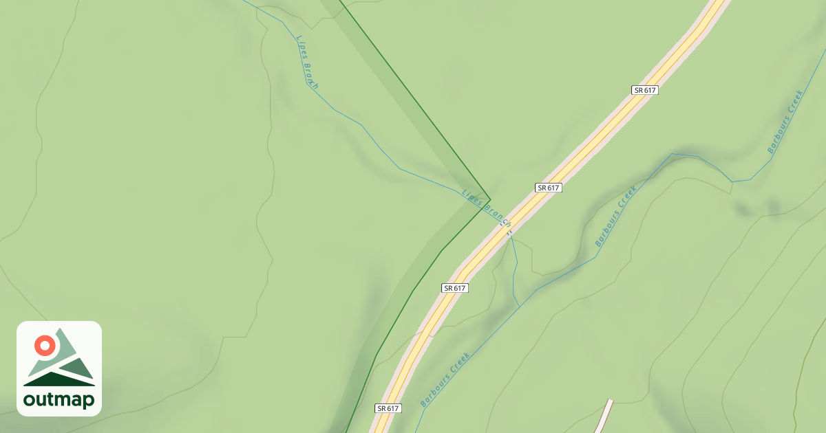 Map of LIPES TRAIL PARKING