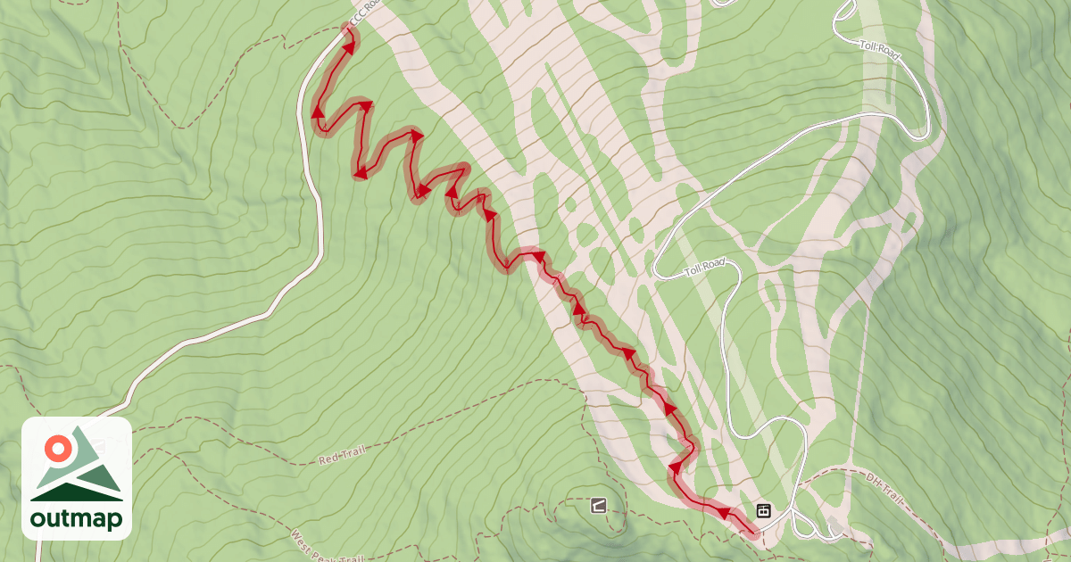 Map of Upper J-Bar
