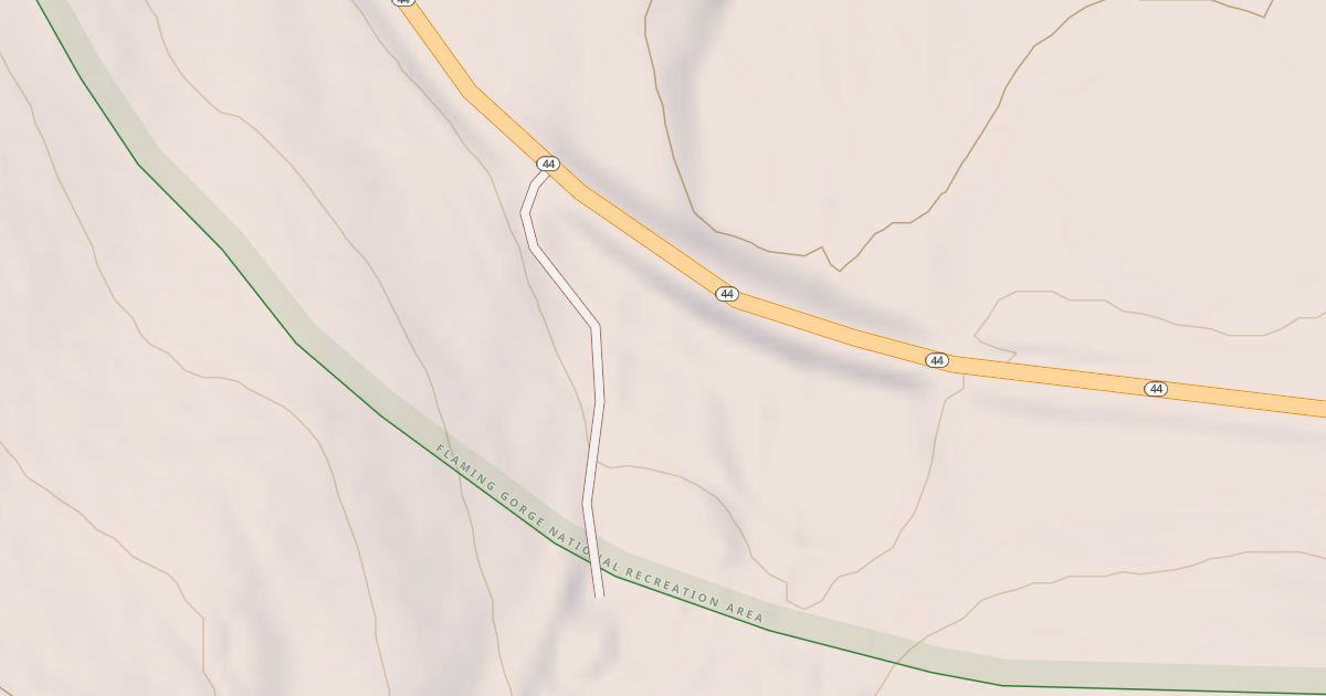 Map preview of BURNT CREEK SPUR A