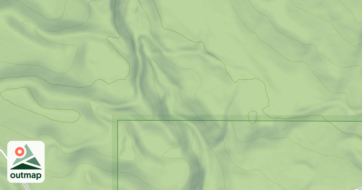 Map of MEADOW CREEK B