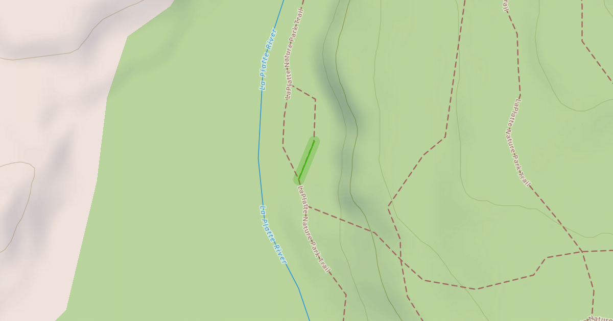 Map preview of LaPlatte Nature Park Trail