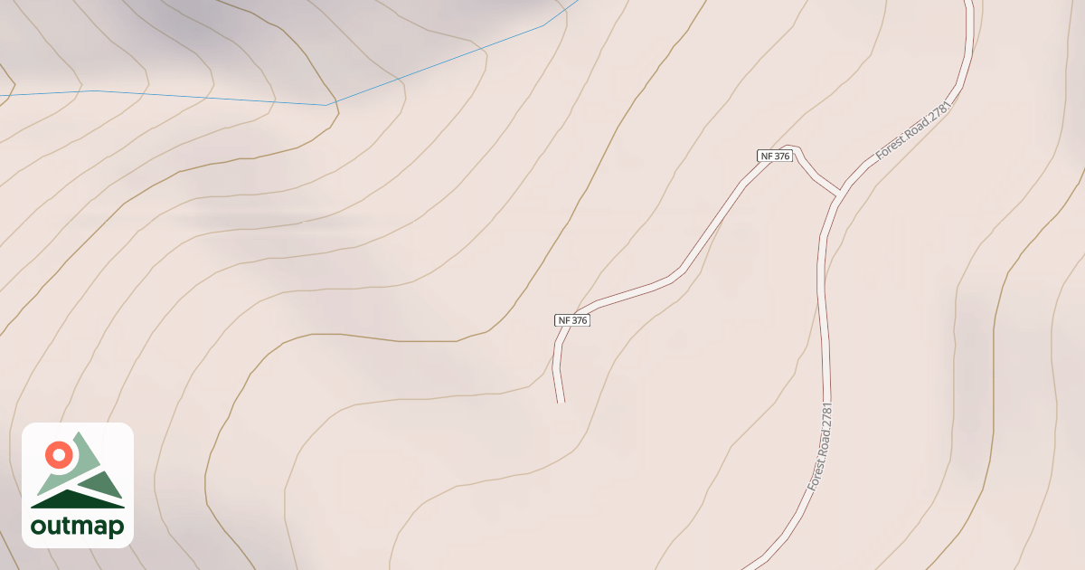 Map of USFS Motor Vehicle Use Map Trails 16444
