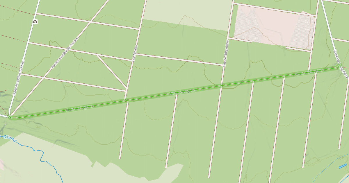 Map preview of Route des Logettes