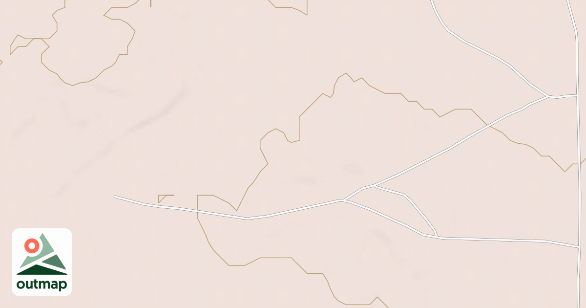 Map of Hackberry Trail System - Avalon-Kids Trail