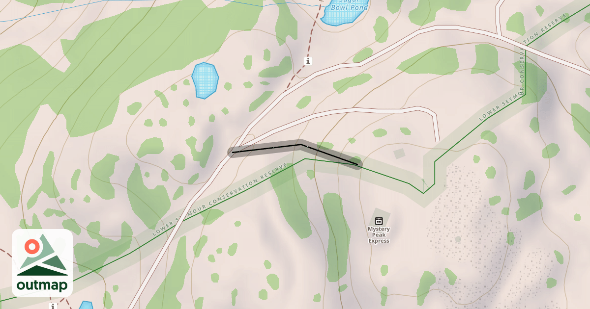 Map of Noel's Flight