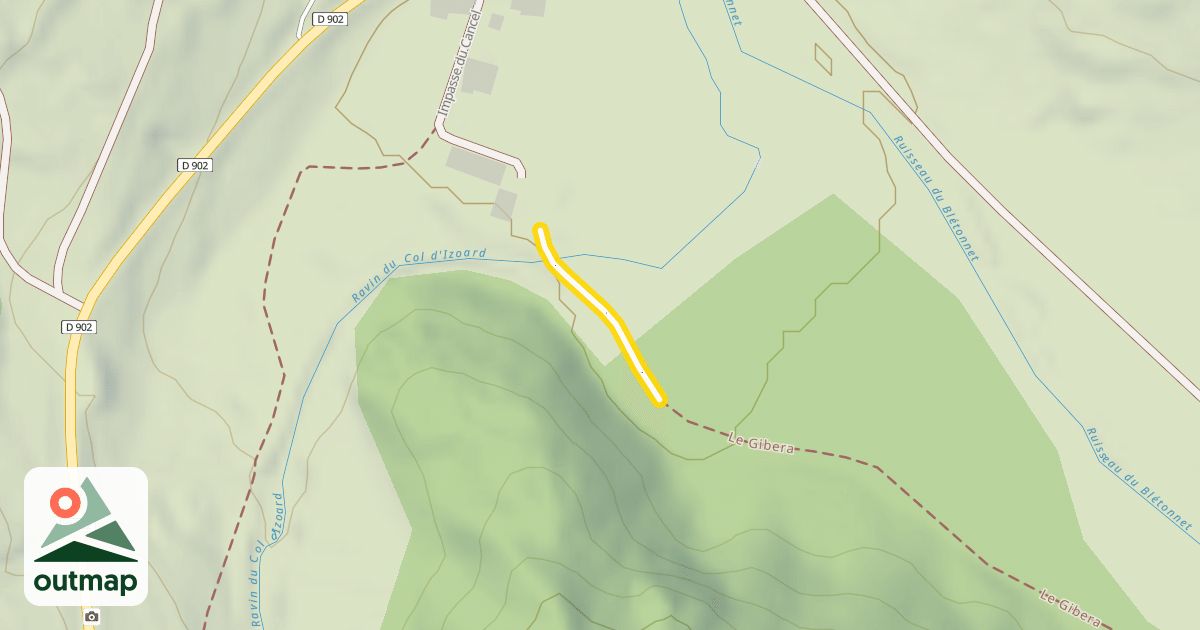 Map of Le Gibera