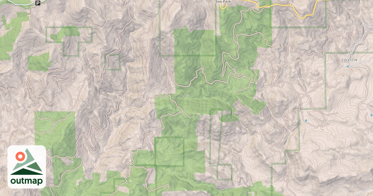 Map of FOUR CORNERS