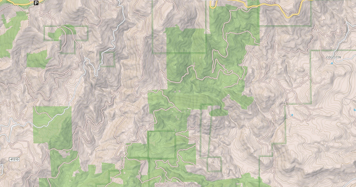 Map preview of FOUR CORNERS