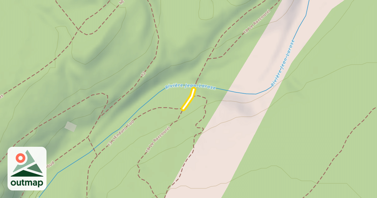 Map of 13 L'Enduro Sud