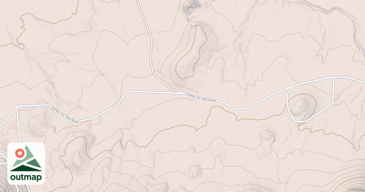 Map of LOBO CREEK