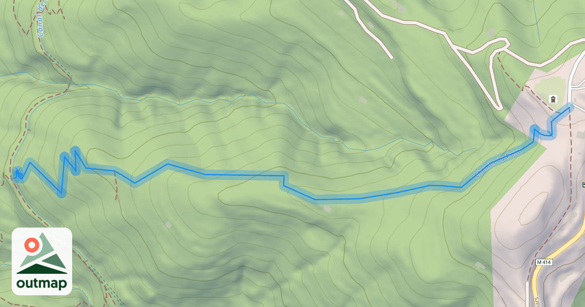 Map of Chemin du Pont