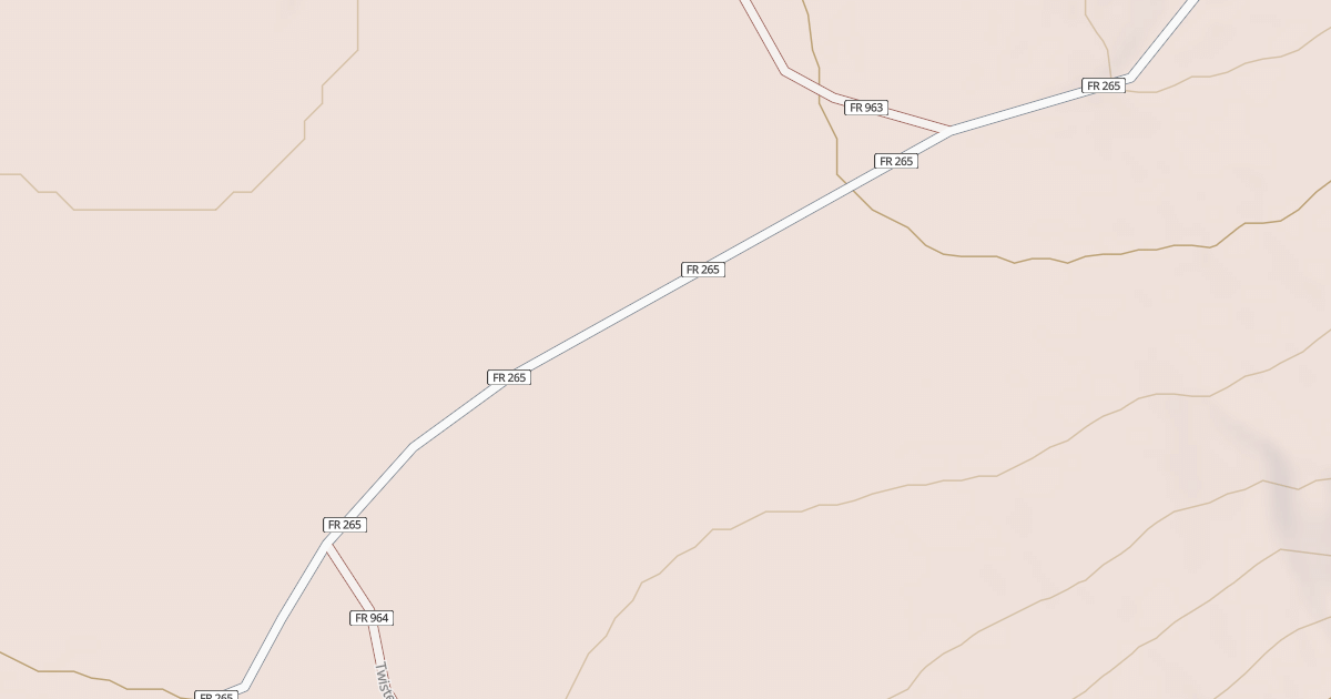 Map preview of USFS National Forest System Roads {9D0BD327-6B30-41FC-BA23-FF169EA018C0}