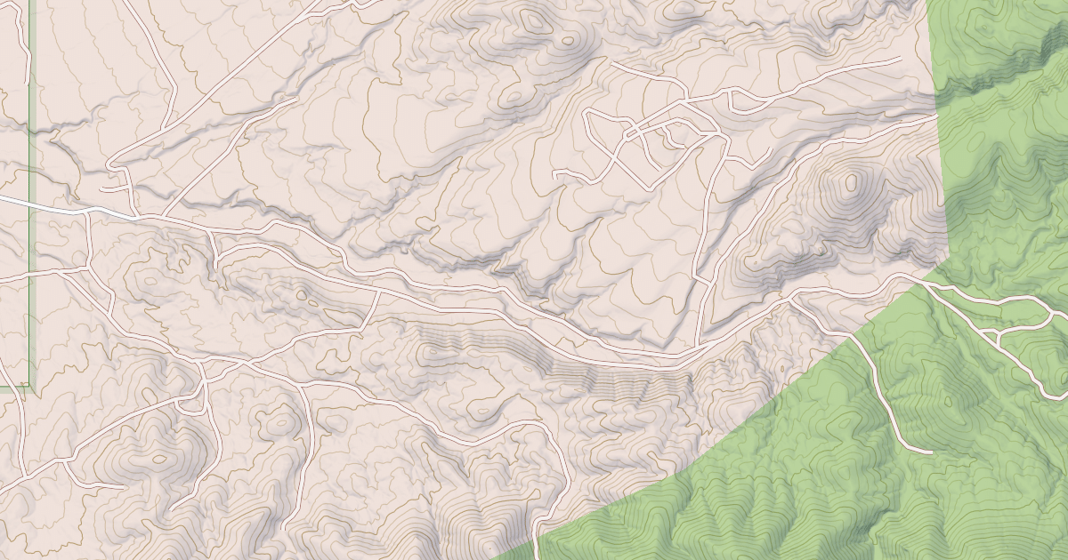Map preview of JEFFERSON CANYON