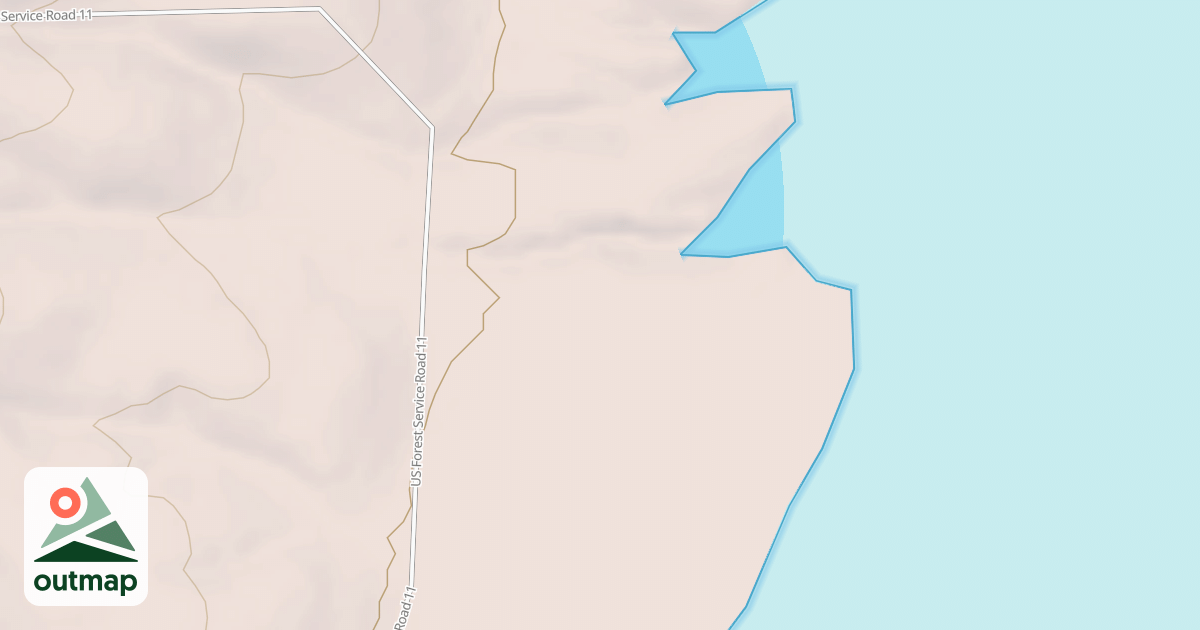Map of CONFLUENCE DISPERSED D